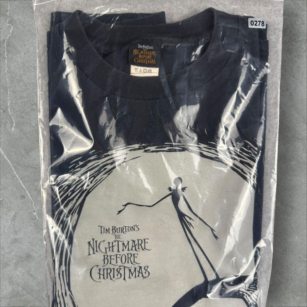 Rare Tim Burton's Nightmare Before Christmas Jack Skellington Giant Tag VTG - XL - Picture 7 of 7